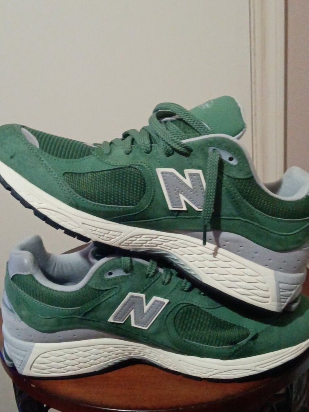 New Balance 2002R Jade Green Silver Metallic Men's Size 11 D Shoes Sneakers - Picture 13 of 15
